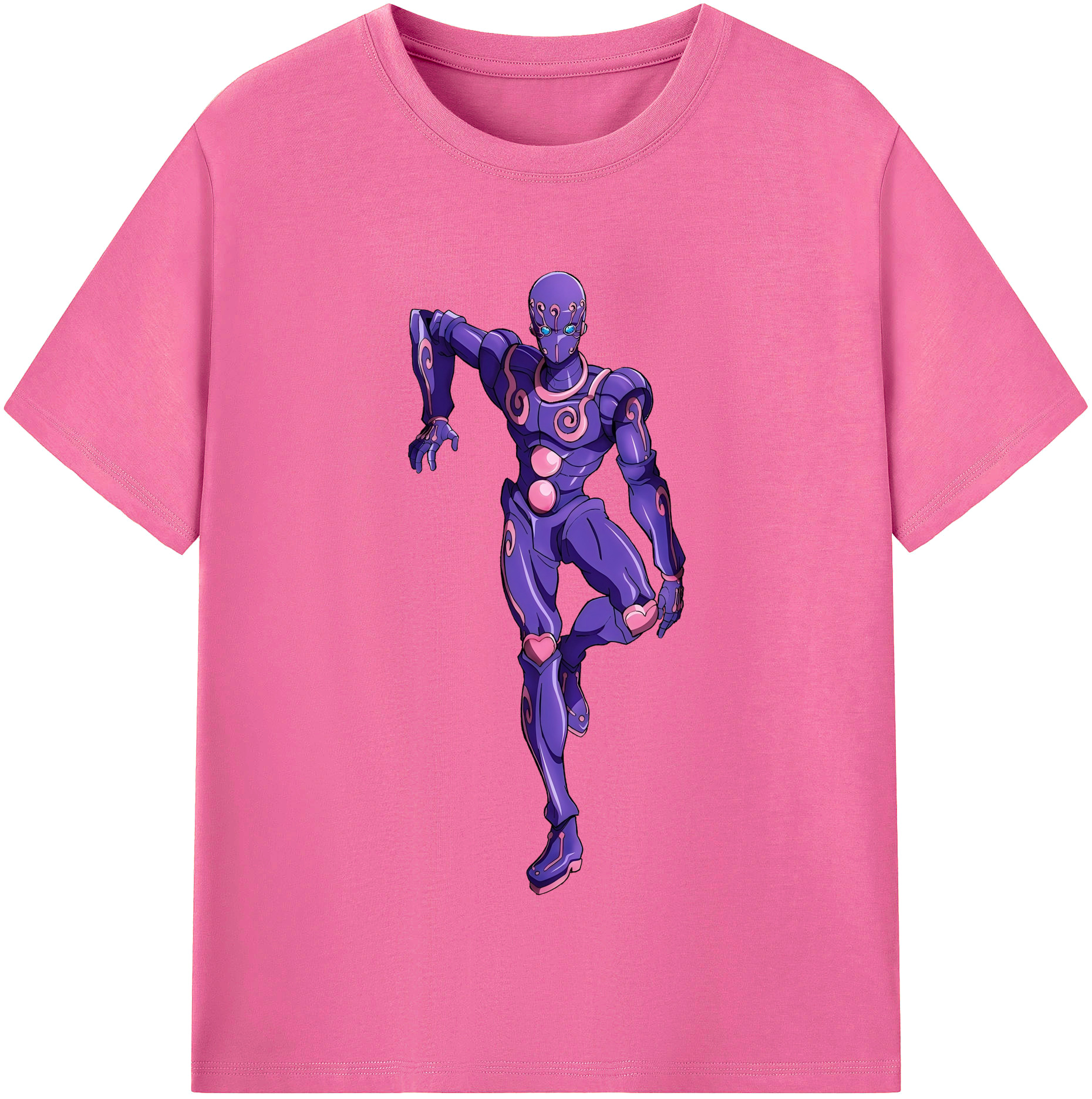 （画像用） ジョジョの奇妙な冒険 JoJo's Bizarre Adventure レディースカジュアルプリントTシャツ（綿100％）